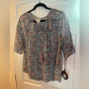 Knox Rose Floral Print Women's Top